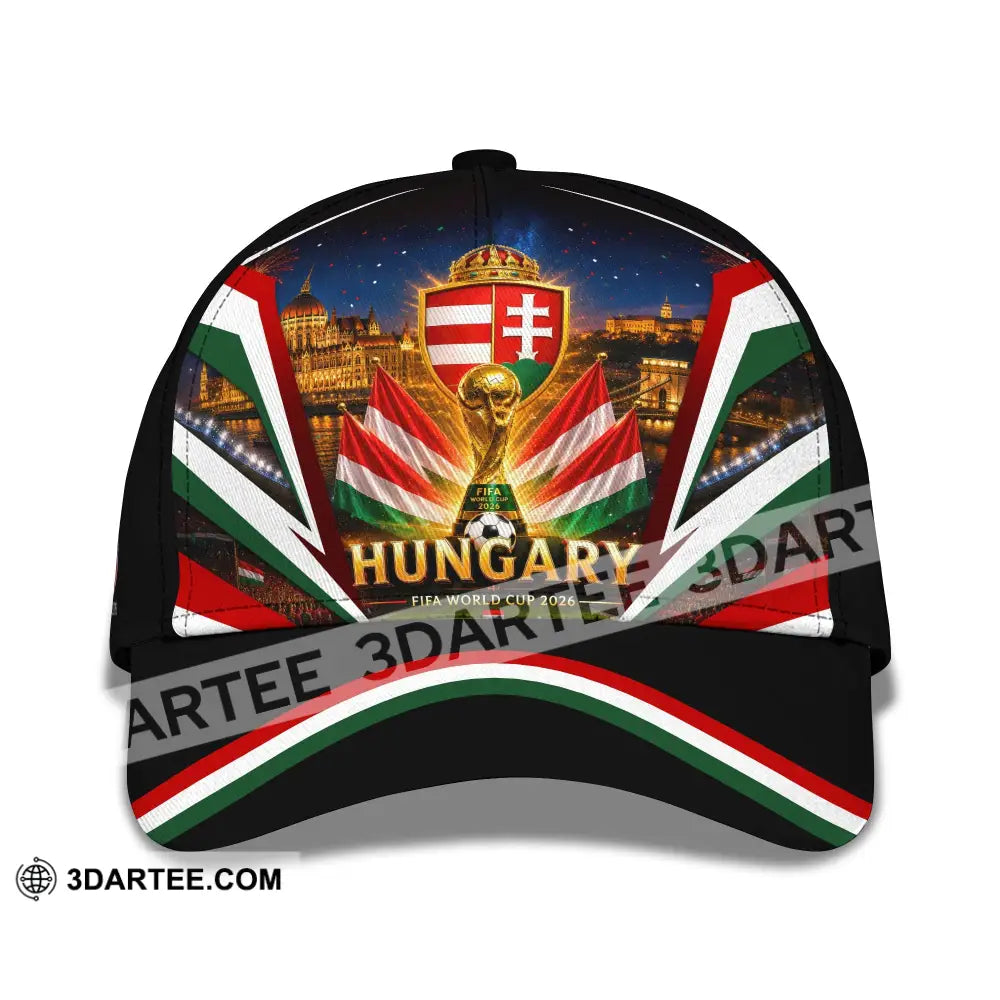 Personalized Cap Customized Hungary World Cup 2026 Classic Cap - CLASSIC CAP / UNIVERSAL FIT - Cap
