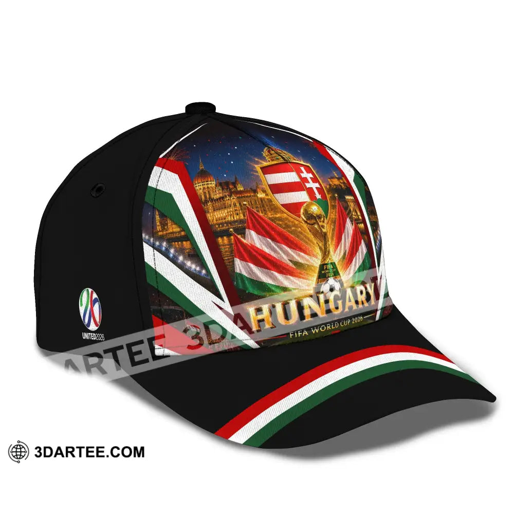 Personalized Cap Customized Hungary World Cup 2026 Classic Cap - CLASSIC CAP / UNIVERSAL FIT - Cap