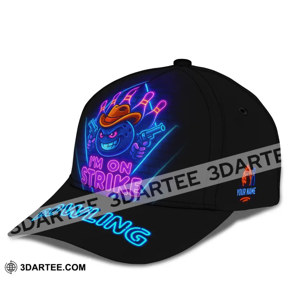 Personalized Cap Customized I Am On Strike Ne-on Classic Cap CLASSIC CAP / UNIVERSAL FIT Cap