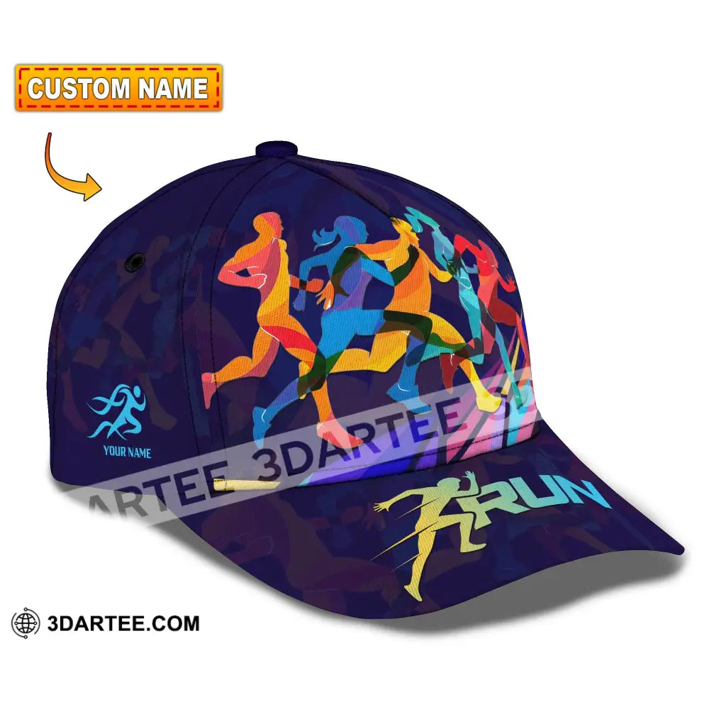 Personalized Cap Customized Running Classic Cap CLASSIC CAP / UNIVERSAL FIT Cap