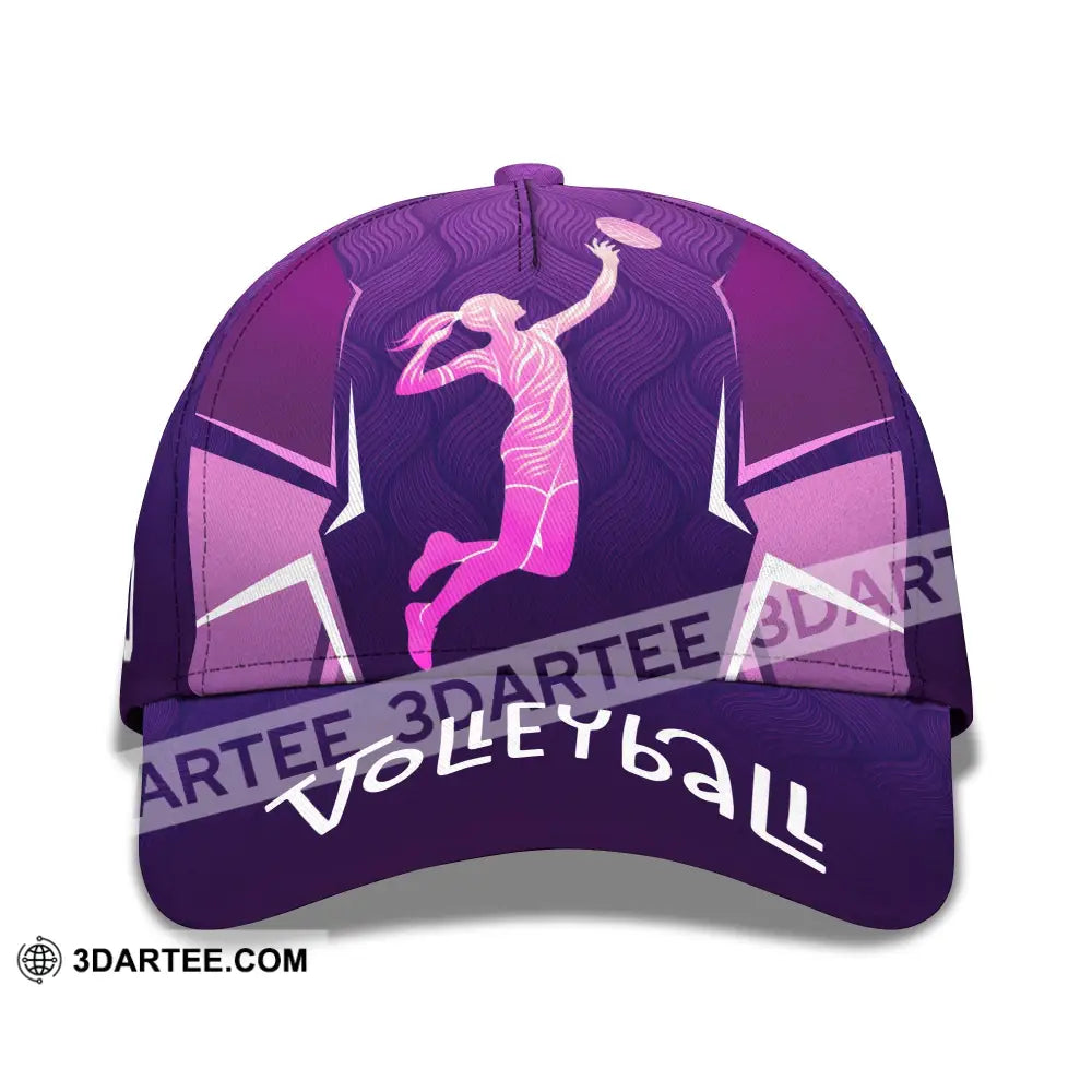 Personalized Cap Customized Volleyball Classic Cap - CLASSIC CAP / UNIVERSAL FIT - Cap