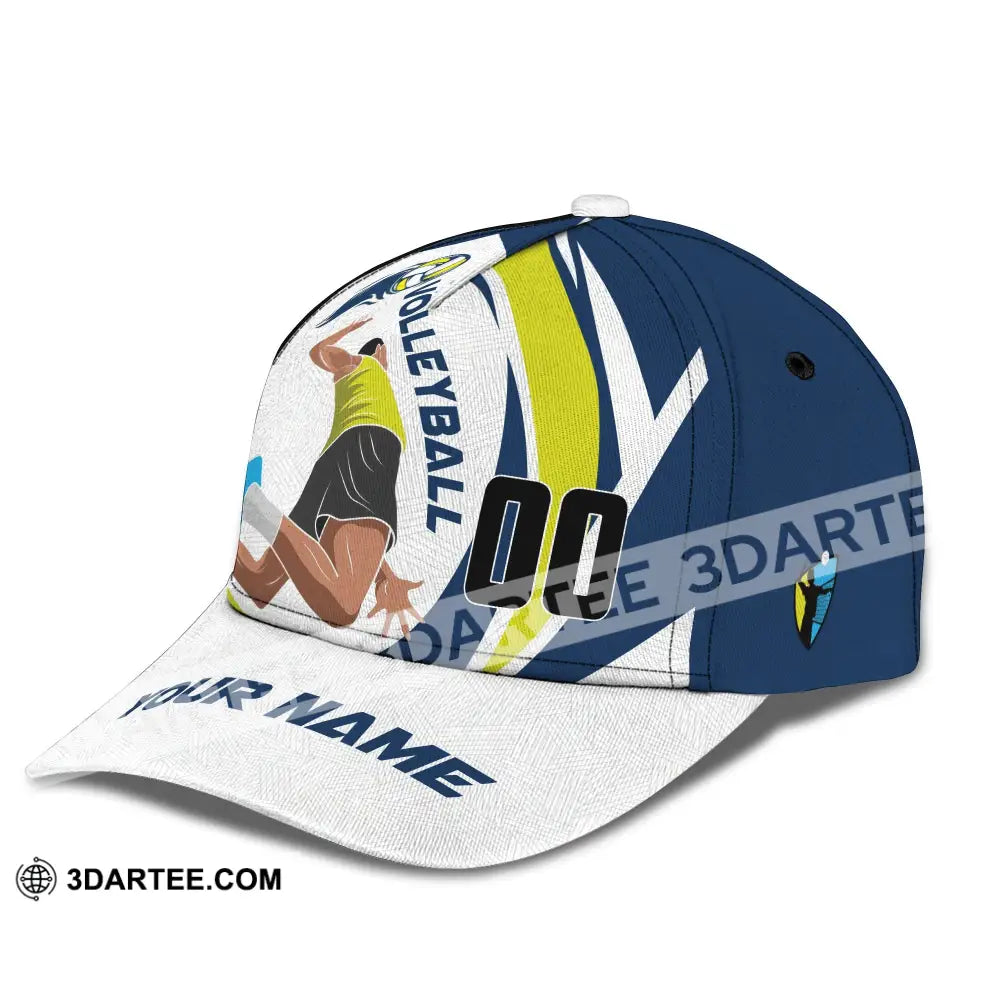 Personalized Cap Customized Volleyball Classic Cap - CLASSIC CAP / UNIVERSAL FIT - Cap