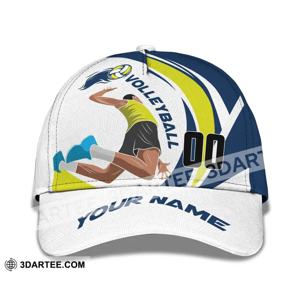 Personalized Cap Customized Volleyball Classic Cap - CLASSIC CAP / UNIVERSAL FIT - Cap