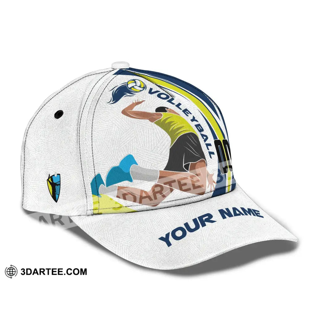 Personalized Cap Customized Volleyball Classic Cap - CLASSIC CAP / UNIVERSAL FIT - Cap