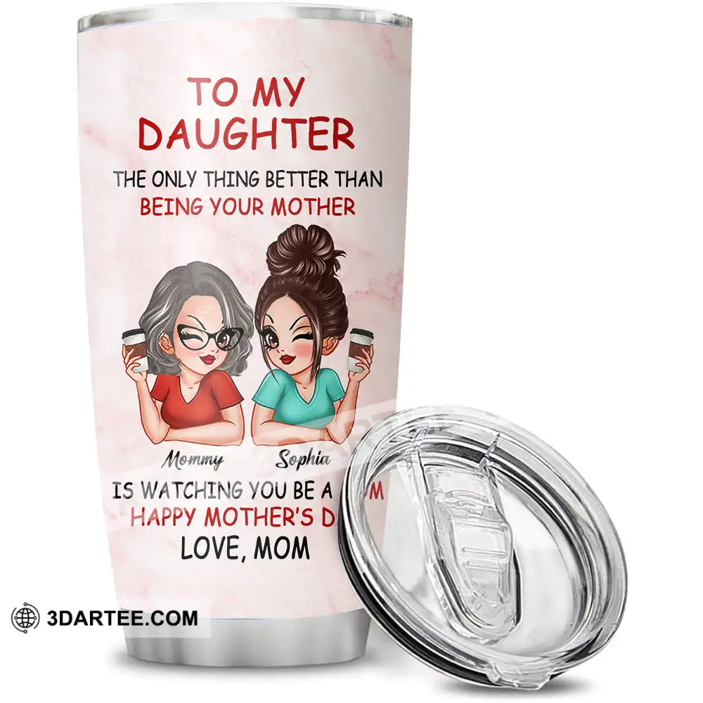 Personalized Tumbler - To My Daughter Custom Appearance And Names Gift Idea For Mother’s Day T-Shirt