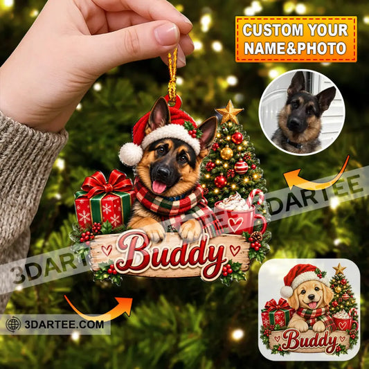 Pet Lover Home Decor Christmas Ornament Personalized Ornament - 3.54’’ / 1 Ornament - Ornament