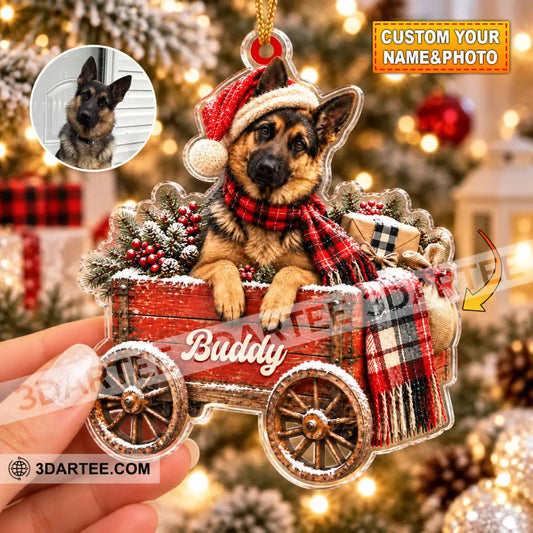 Pet Lover Home Decor Christmas Ornament Personalized Ornament - 3.54’’ / 1 Ornament - Ornament