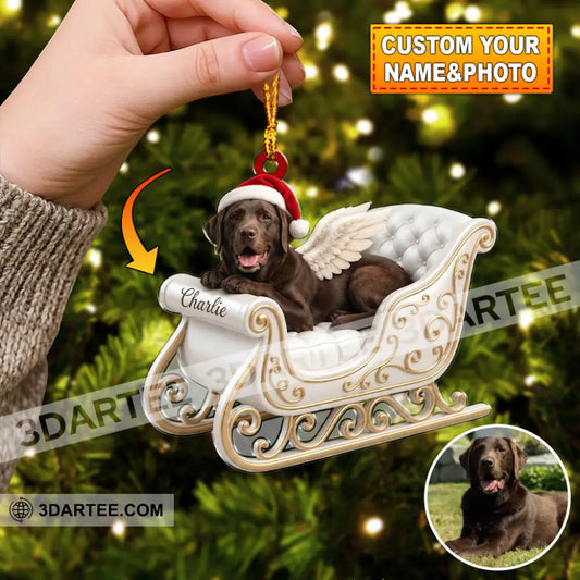 Pet Lover Home Decor Christmas Ornament Personalized Ornament - 3.54’’ / 1 Ornament - Ornament