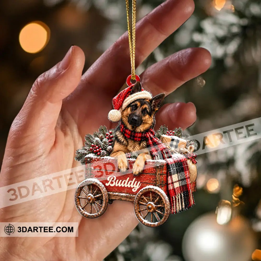 Pet Lover Home Decor Christmas Ornament Personalized Ornament - Ornament