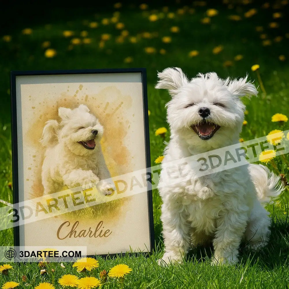 Pet Photo Pet Lover Personalized Canvas Personalized Poster