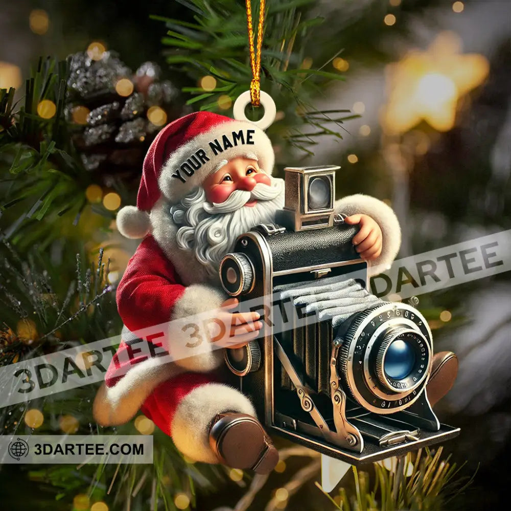 Photographer Christmas Home Decor Christmas Ornament Personalized Ornament Ornament
