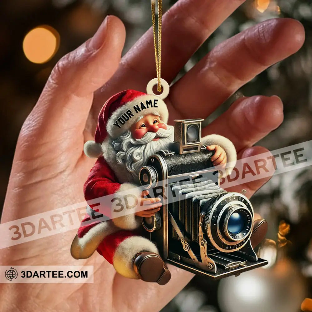 Photographer Christmas Home Decor Christmas Ornament Personalized Ornament Ornament