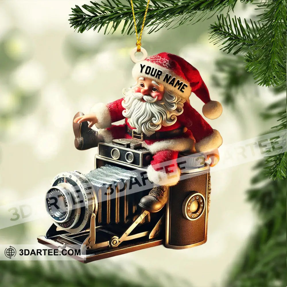 Photographer Christmas Home Decor Christmas Ornament Personalized Ornament Ornament