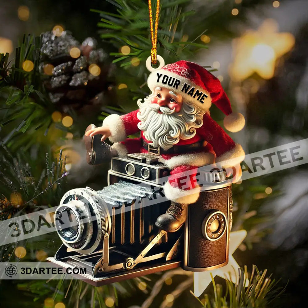 Photographer Christmas Home Decor Christmas Ornament Personalized Ornament Ornament