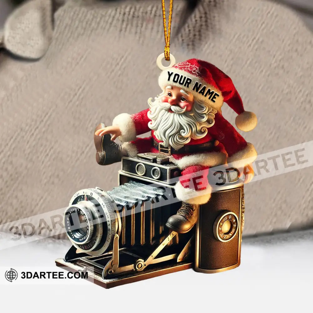 Photographer Christmas Home Decor Christmas Ornament Personalized Ornament Ornament