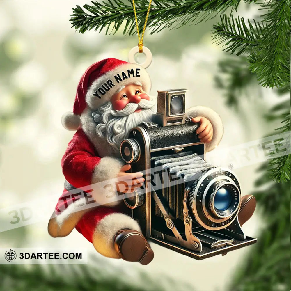 Photographer Christmas Home Decor Christmas Ornament Personalized Ornament Ornament