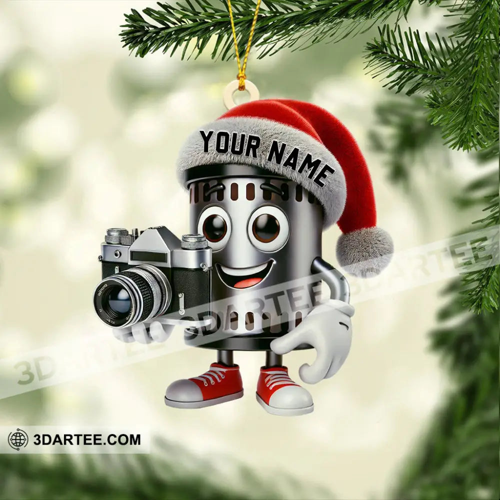 Photographer Christmas Home Decor Christmas Ornament Personalized Ornament Ornament