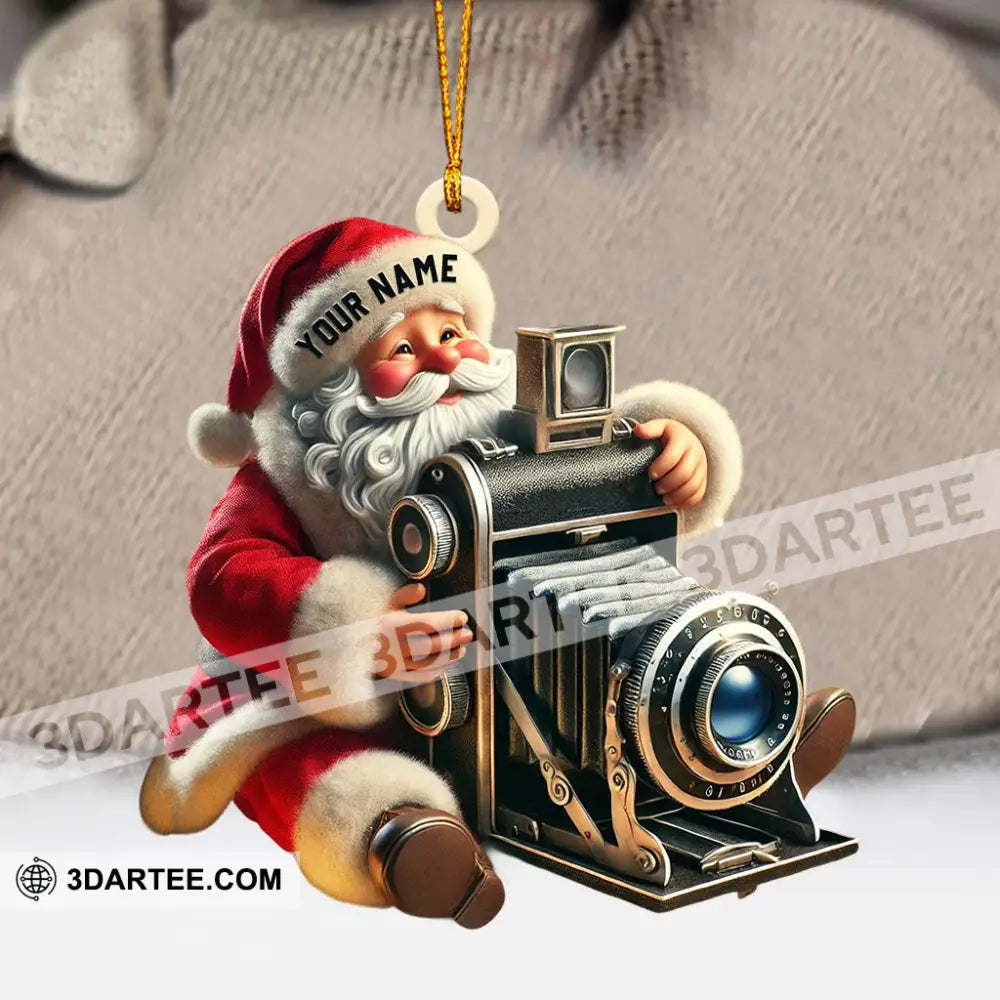 Photographer Christmas Home Decor Christmas Ornament Personalized Ornament Ornament