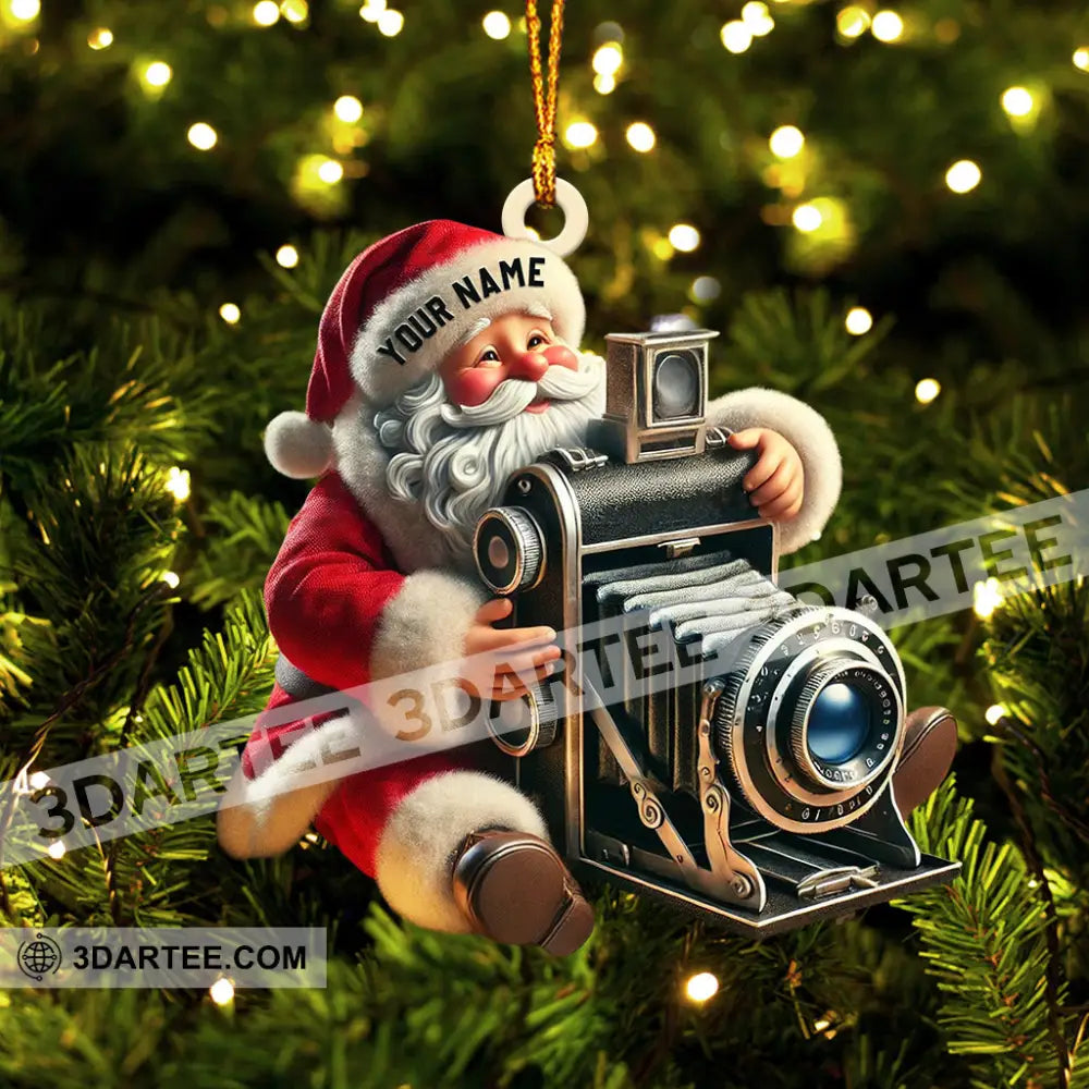 Photographer Christmas Home Decor Christmas Ornament Personalized Ornament Ornament