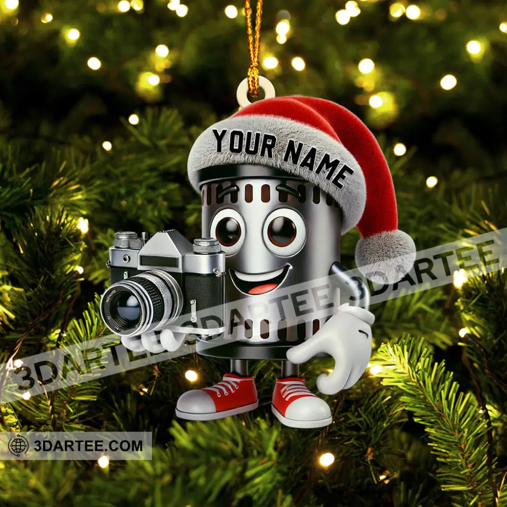 Photographer Christmas Home Decor Christmas Ornament Personalized Ornament Ornament