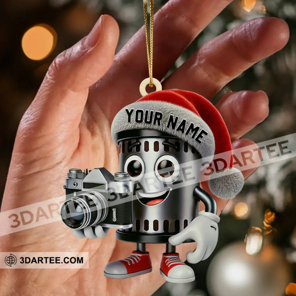 Photographer Christmas Home Decor Christmas Ornament Personalized Ornament Ornament