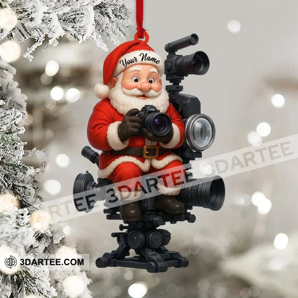 Photographer Christmas Home Decor Christmas Ornament Personalized Ornament Ornament