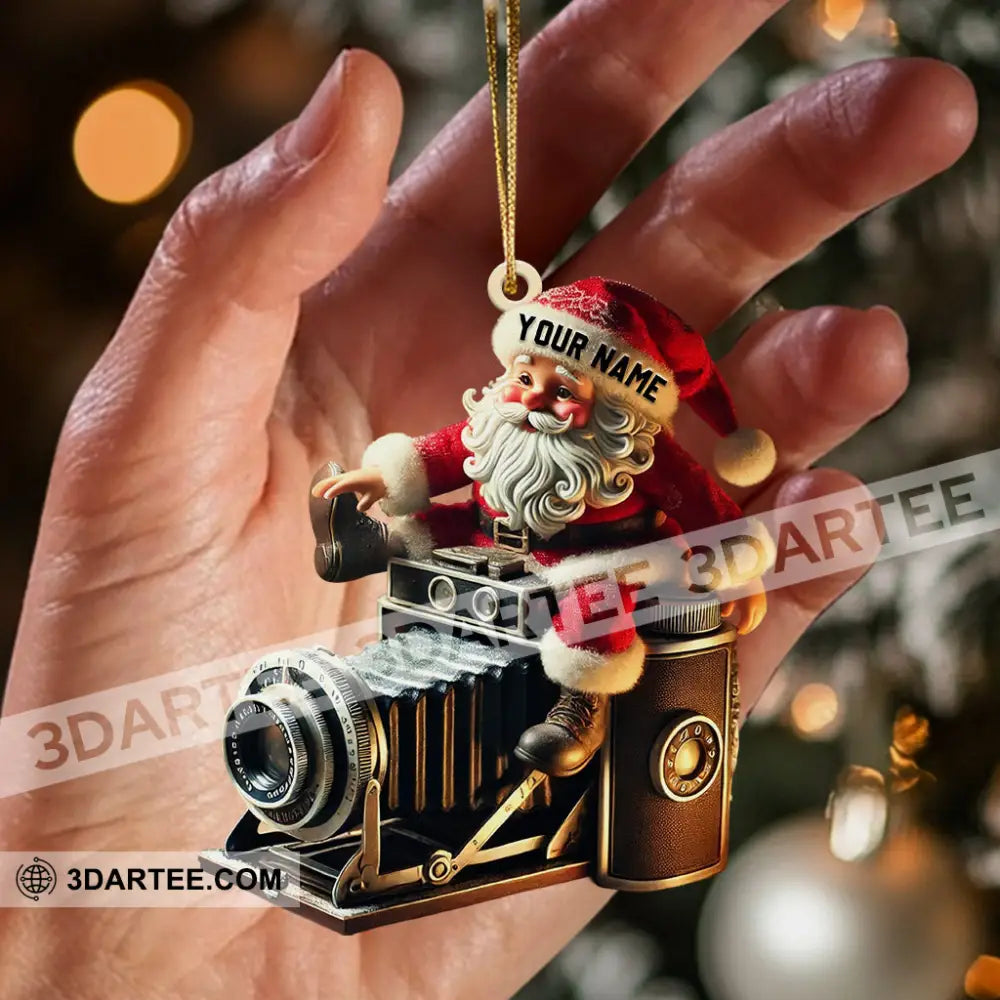 Photographer Christmas Home Decor Christmas Ornament Personalized Ornament Ornament