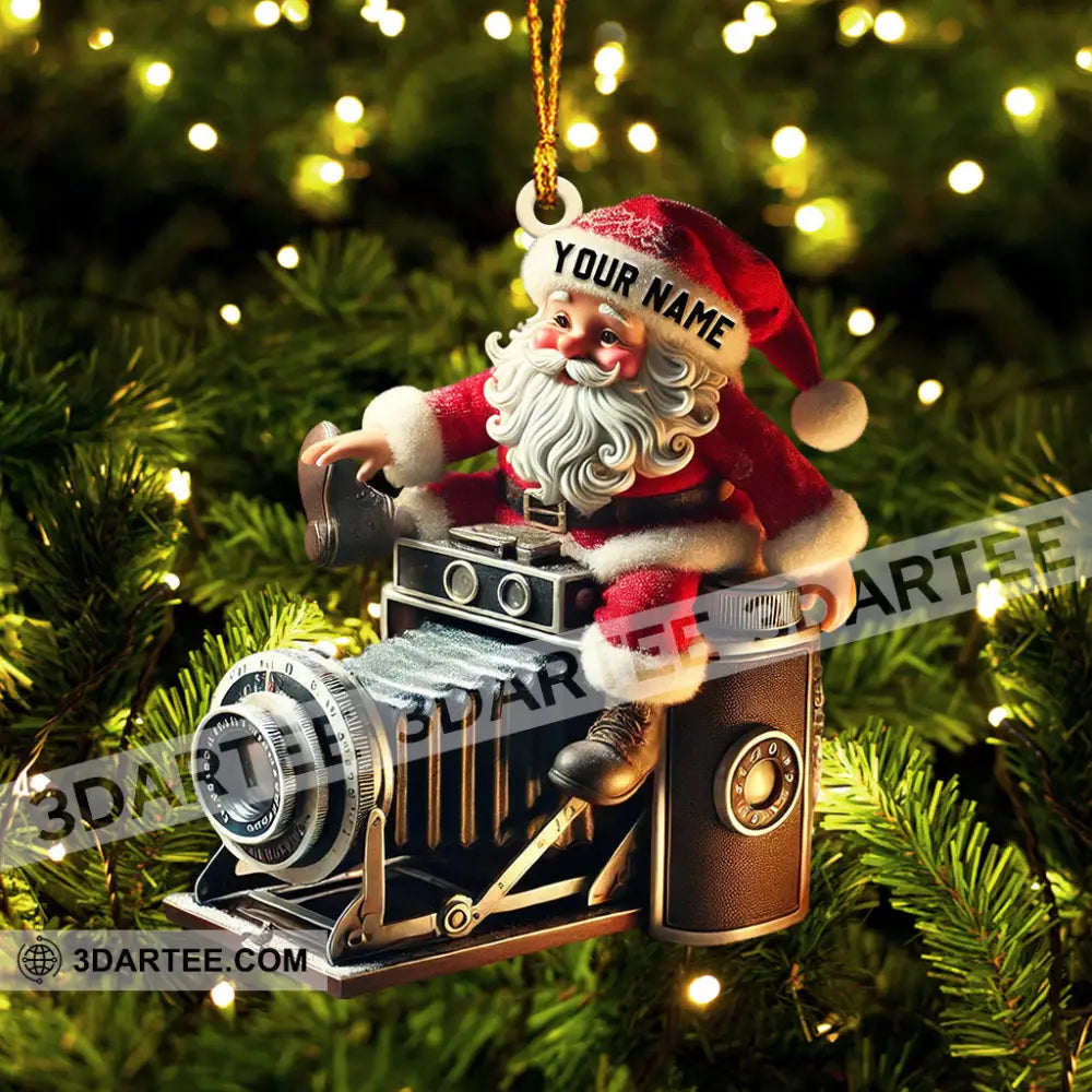 Photographer Christmas Home Decor Christmas Ornament Personalized Ornament Ornament