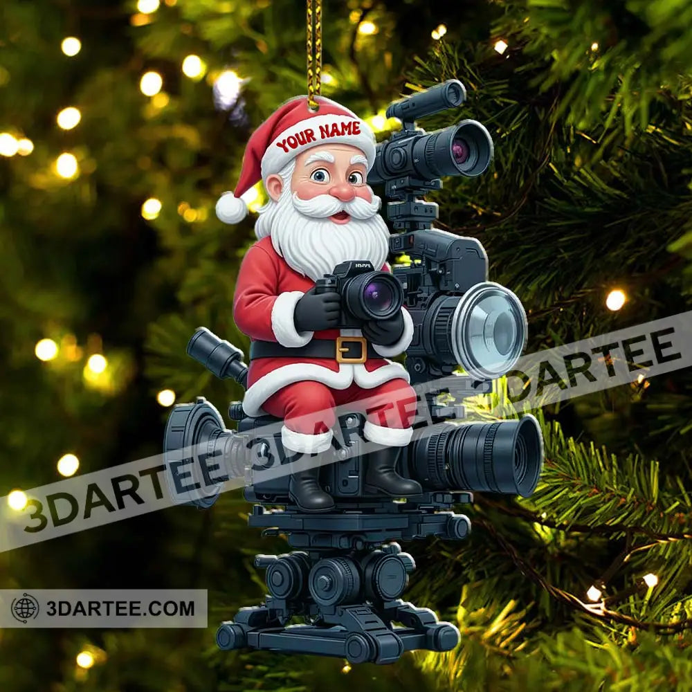 Photographer Home Decor Christmas Ornament Personalized Ornament Ornament