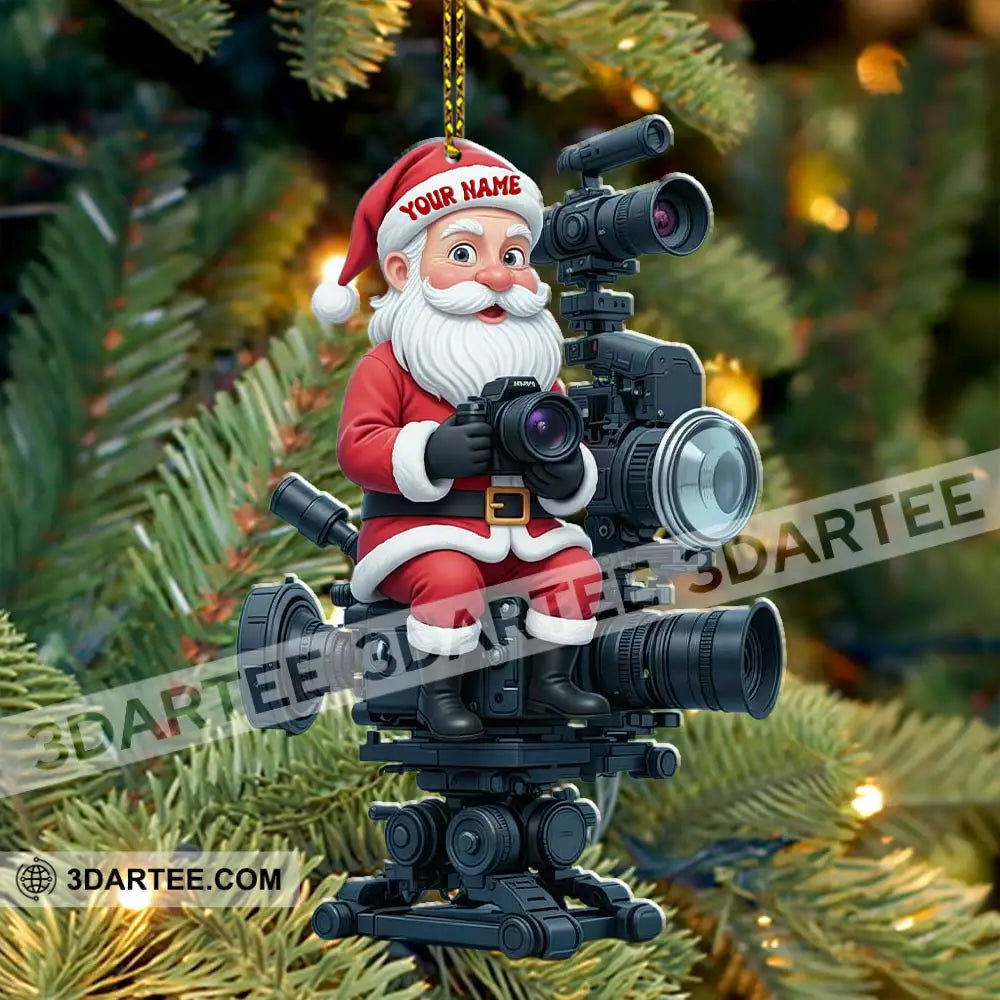 Photographer Home Decor Christmas Ornament Personalized Ornament Ornament