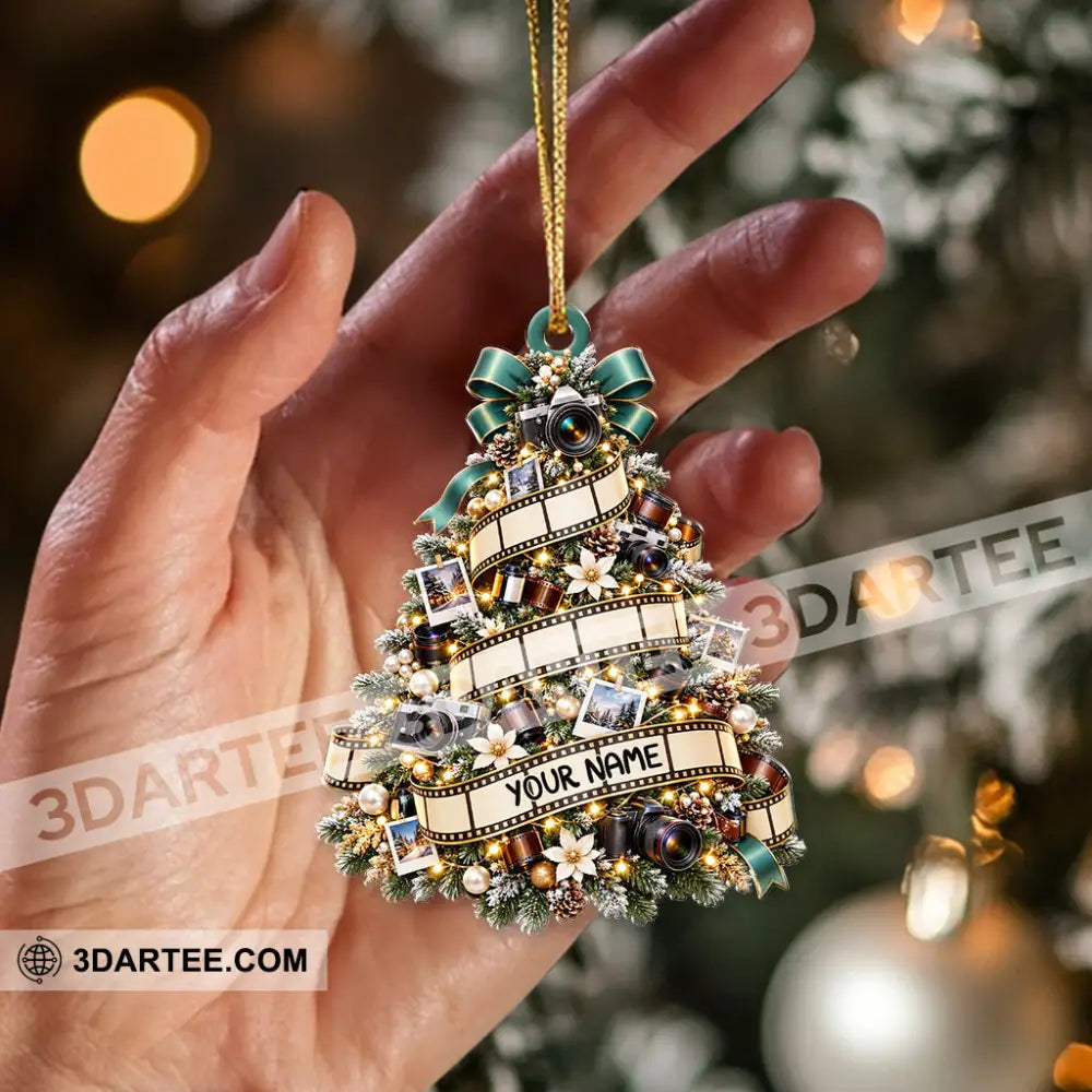 Photography Christmas Tree Home Decor Christmas Ornament Personalized Ornament - Ornament