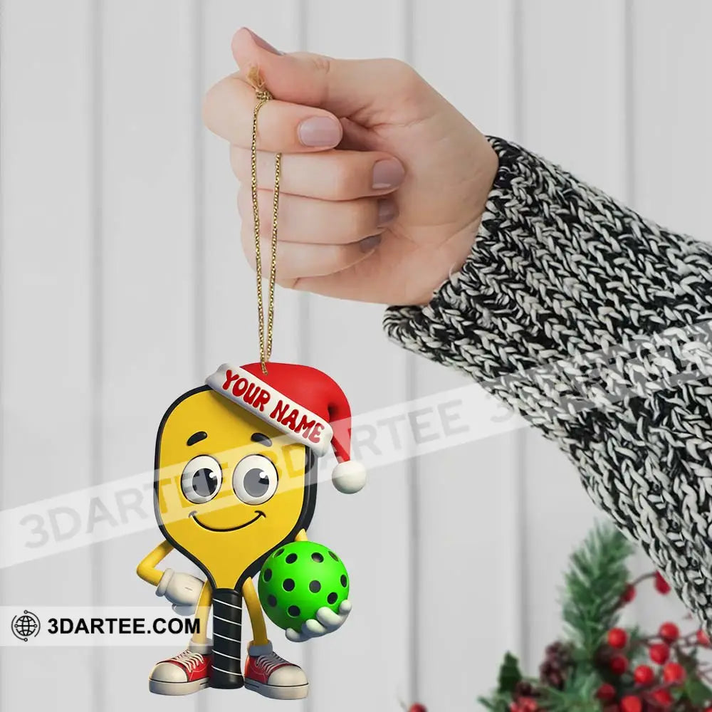 Pickleball Christmas Home Decor Christmas Ornament Personalized Ornament Ornament