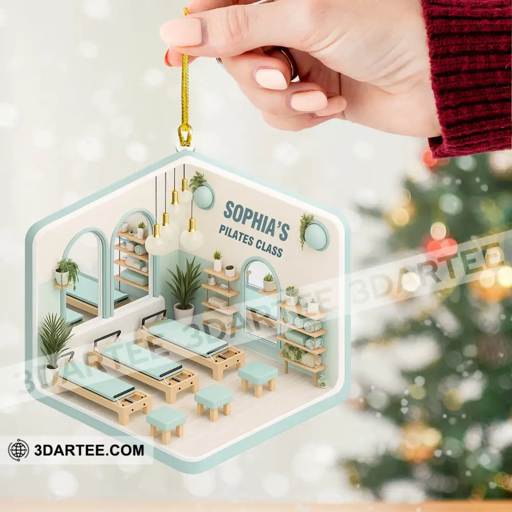 Pilates Class Corner Home Decor Christmas Ornament Personalized Ornament Ornament