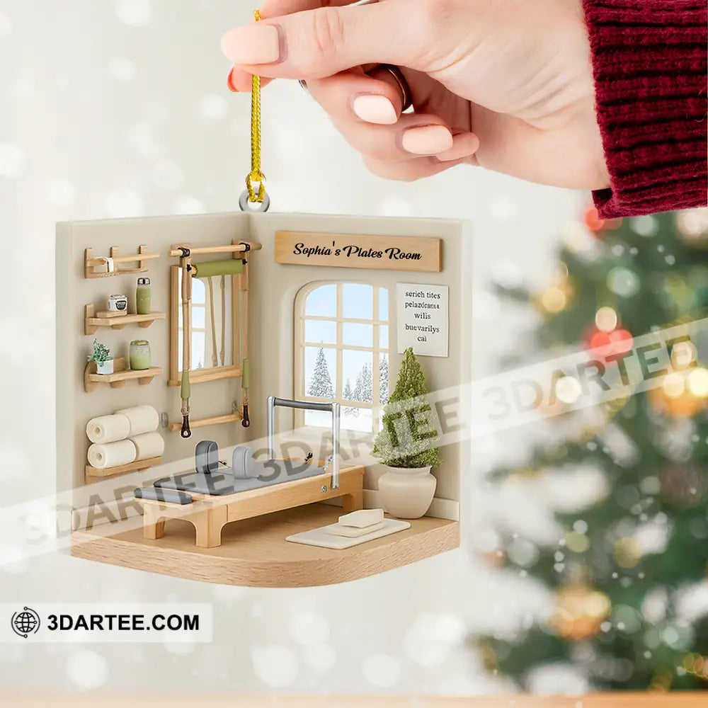 Plates Room Home Decor Christmas Ornament Personalized Ornament Ornament