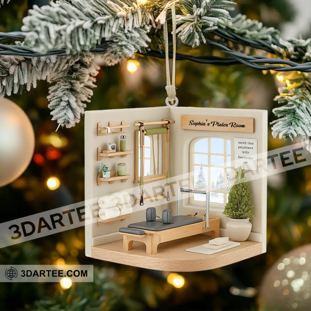 Plates Room Home Decor Christmas Ornament Personalized Ornament Ornament