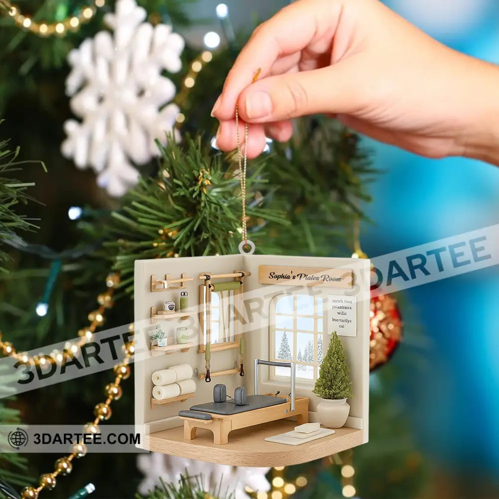 Plates Room Home Decor Christmas Ornament Personalized Ornament Ornament