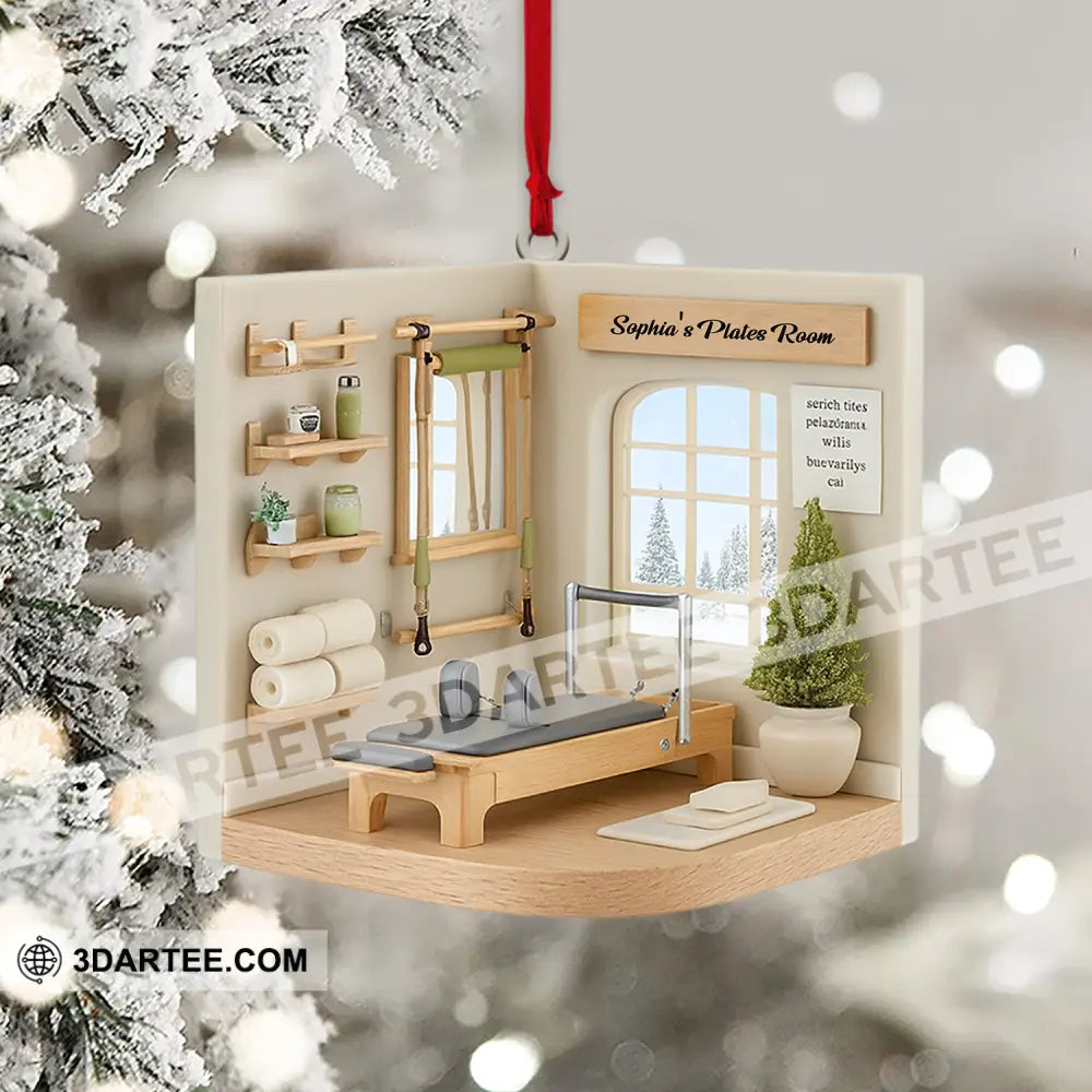 Plates Room Home Decor Christmas Ornament Personalized Ornament Ornament