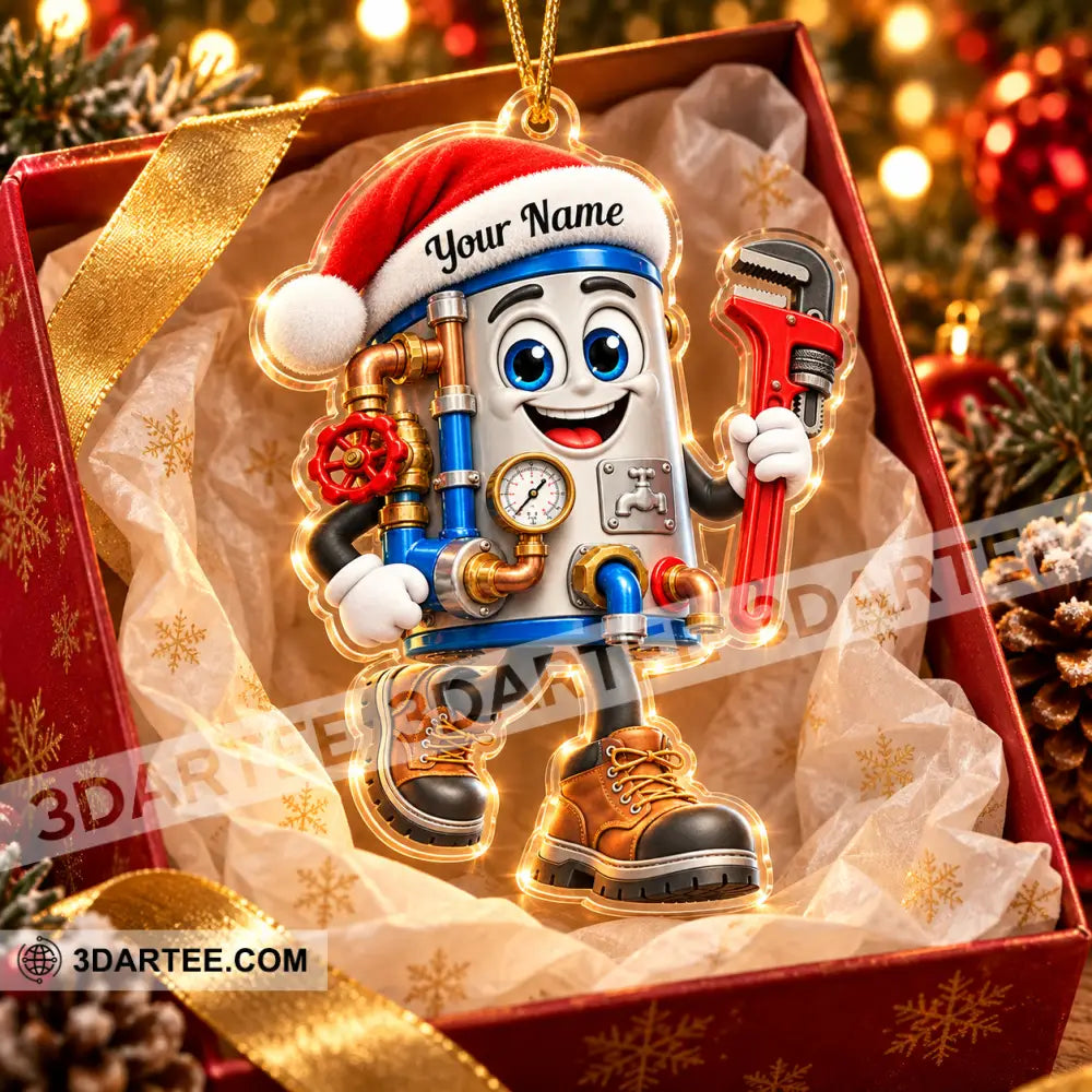 Plumber Home Decor Christmas Ornament Personalized Ornament - Ornament