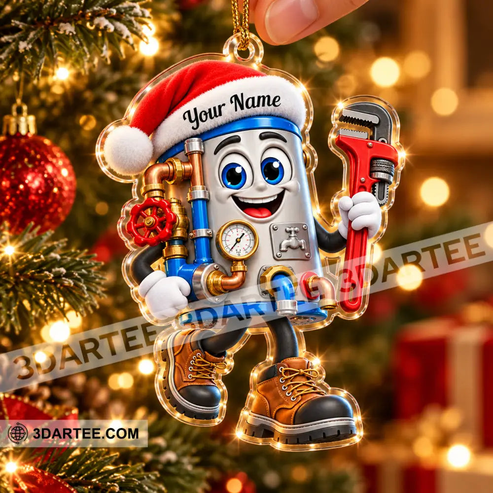 Plumber Home Decor Christmas Ornament Personalized Ornament - Ornament