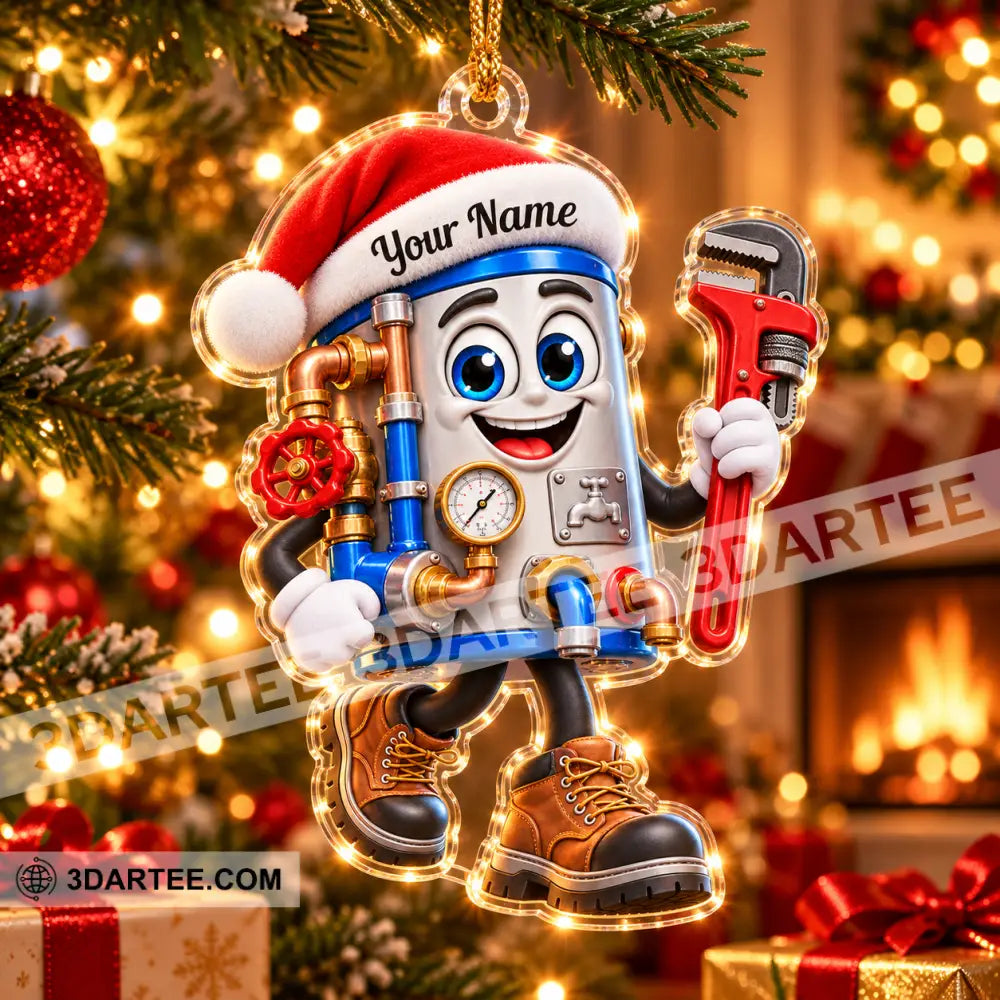 Plumber Home Decor Christmas Ornament Personalized Ornament - Ornament