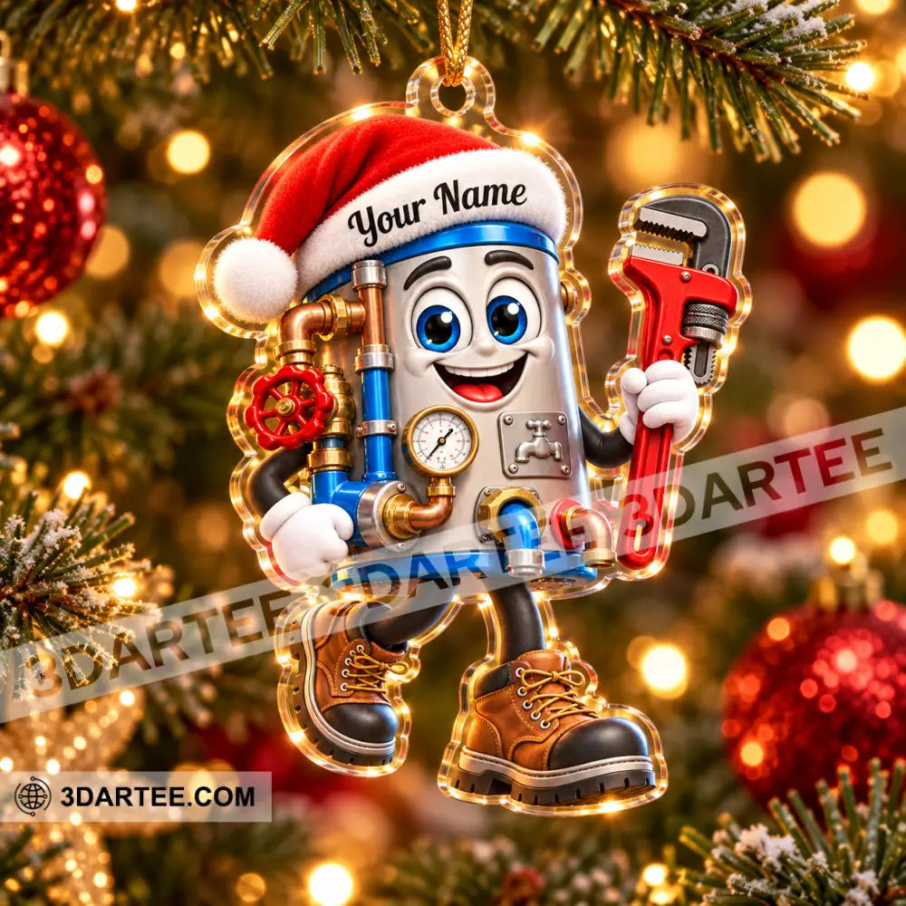 Plumber Home Decor Christmas Ornament Personalized Ornament - Ornament