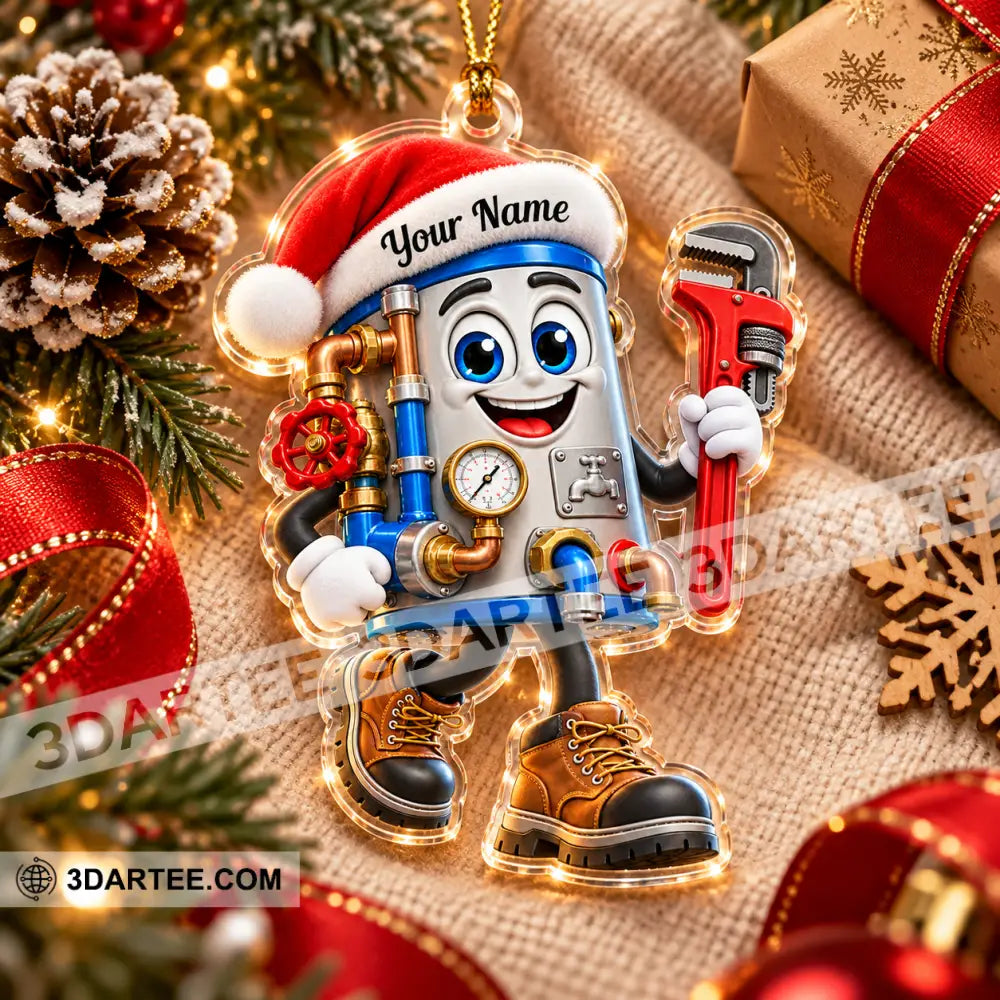 Plumber Home Decor Christmas Ornament Personalized Ornament - Ornament