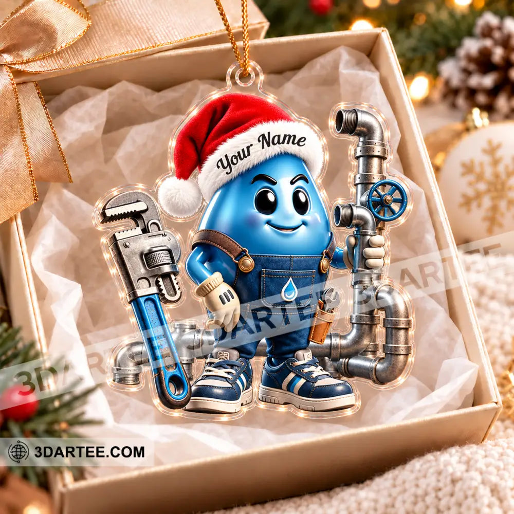Plumber Home Decor Christmas Ornament Personalized Ornament - Ornament
