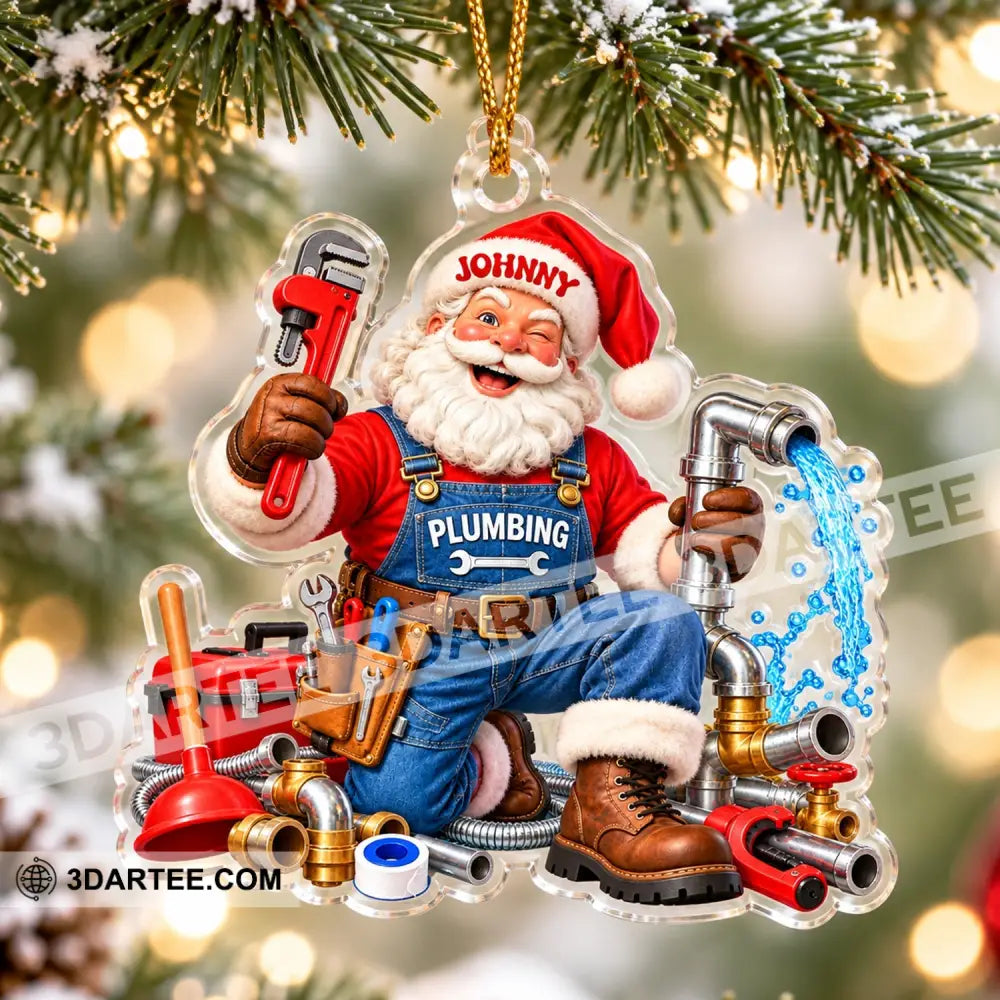 Plumbing Home Decor Christmas Ornament Personalized Ornament - Ornament