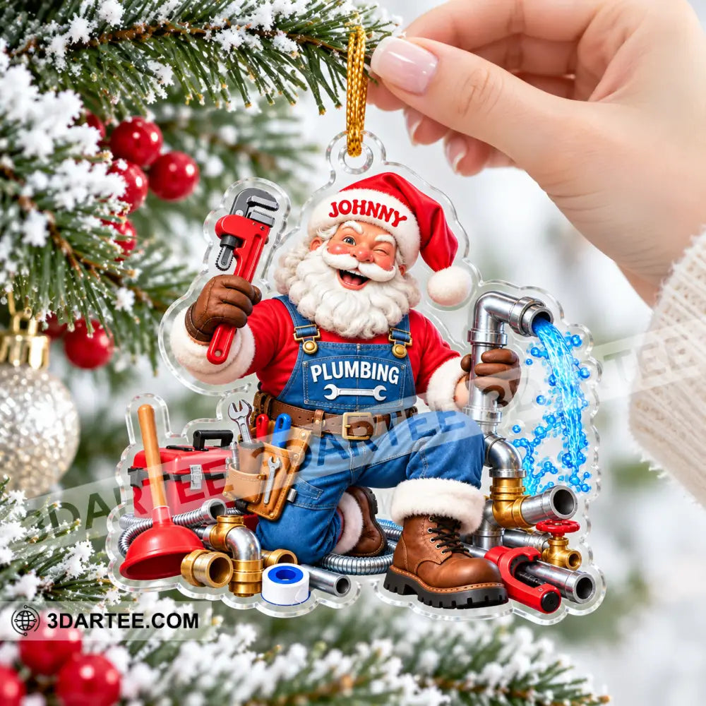 Plumbing Home Decor Christmas Ornament Personalized Ornament - Ornament