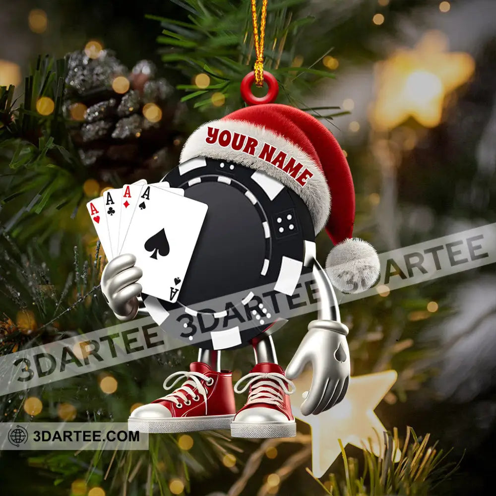 Poker Casino Christmas Ornament Personalized Ornament Ornament