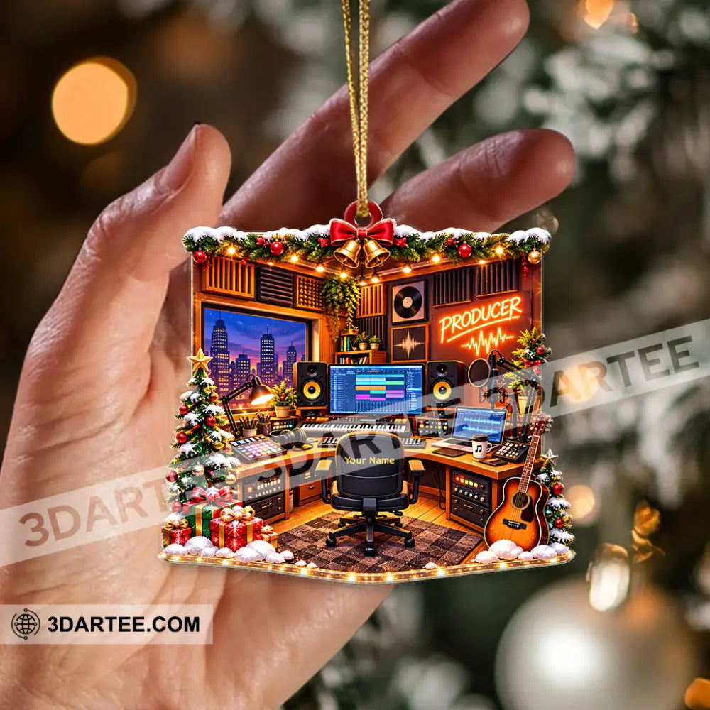 Producer Home Decor Christmas Ornament Personalized Ornament - Ornament