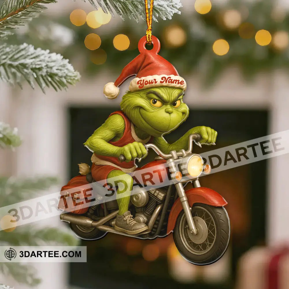 Racing ELF Home Decor Christmas Ornament Personalized Ornament Ornament
