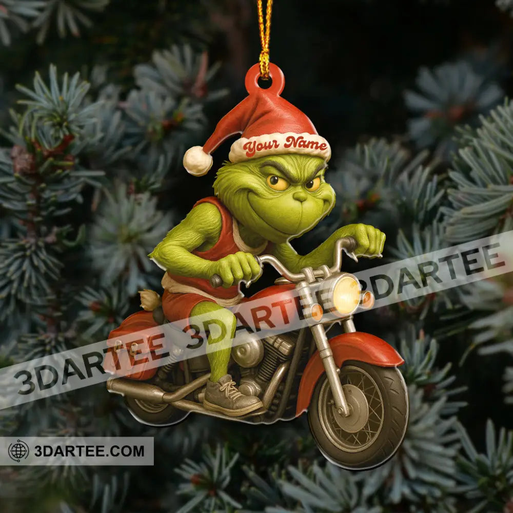 Racing ELF Home Decor Christmas Ornament Personalized Ornament Ornament