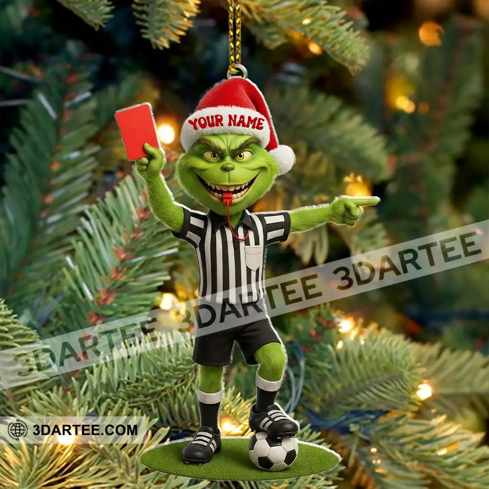 Referee Home Decor Christmas Ornament Personalized Ornament Ornament